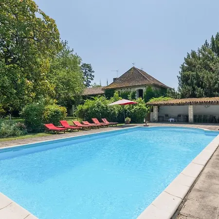 Cahuzac Chateau Sleeps 12 Pool Wifi Ferienhaus Bergerac