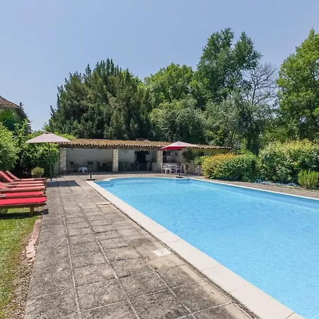 Cahuzac Chateau Sleeps 12 Pool Wifi Ferienhaus *